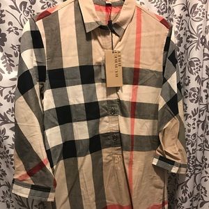 Burberry Button Down Blouse